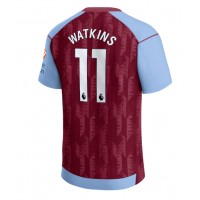 Camiseta Aston Villa Ollie Watkins #11 Primera Equipación Replica 2023-24 mangas cortas